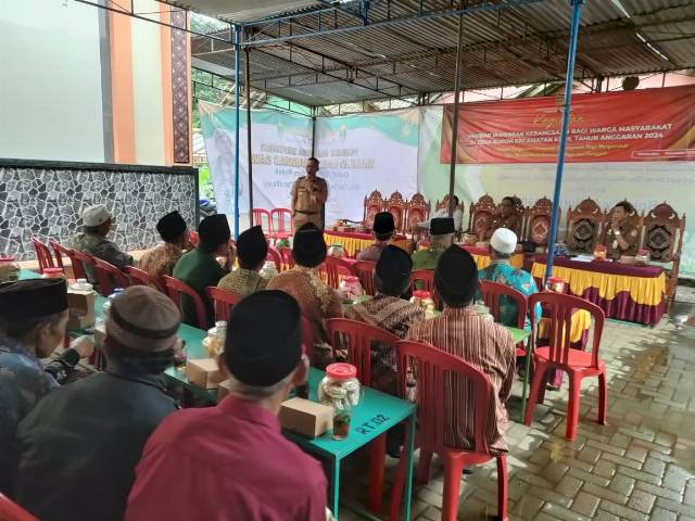SEMINAR WAWASAN KEBANGSAAN BAGI WARGA MASYARAKAT DI DESA ROPOH KECAMATAN KEPIL TAHUN 2024